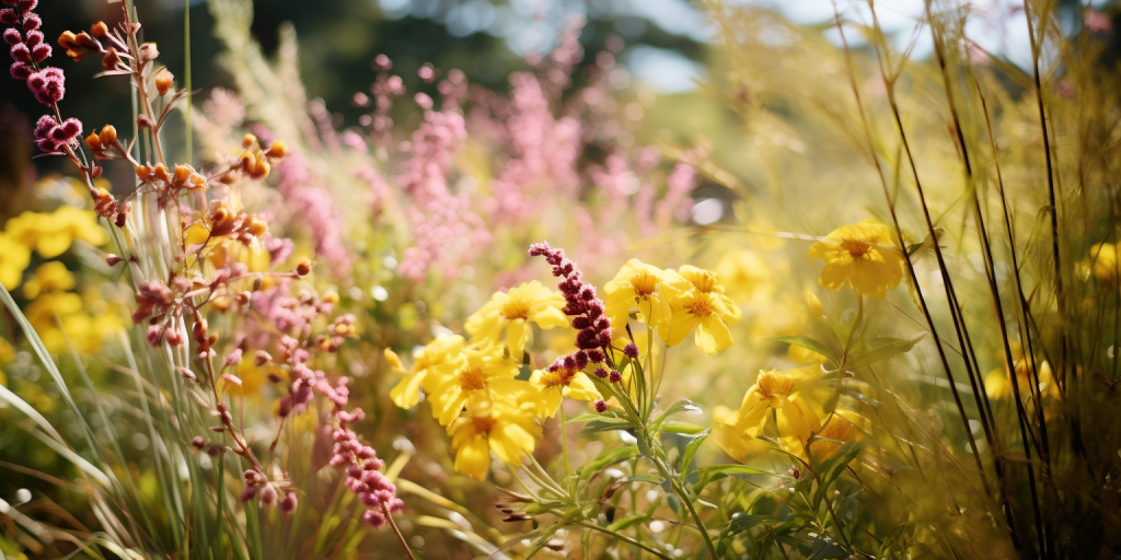 gmeelsvg_the_yellow_flowers_are_in_the_field_surrounding_a_bush_4224f30b-0224-43e6-9dc3-dce2fb978944